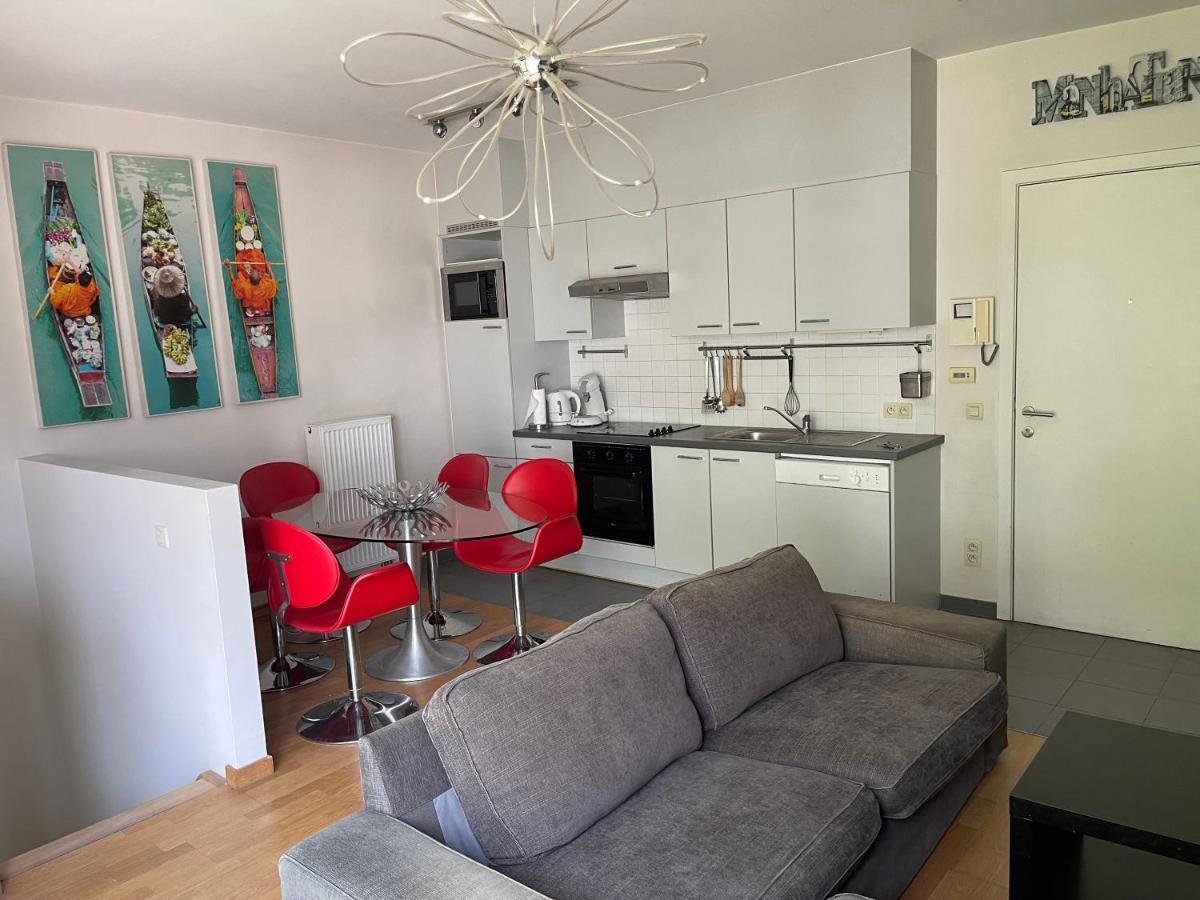 Duplex Tres Agreable Et Tres Calme Bruxelas Exterior foto